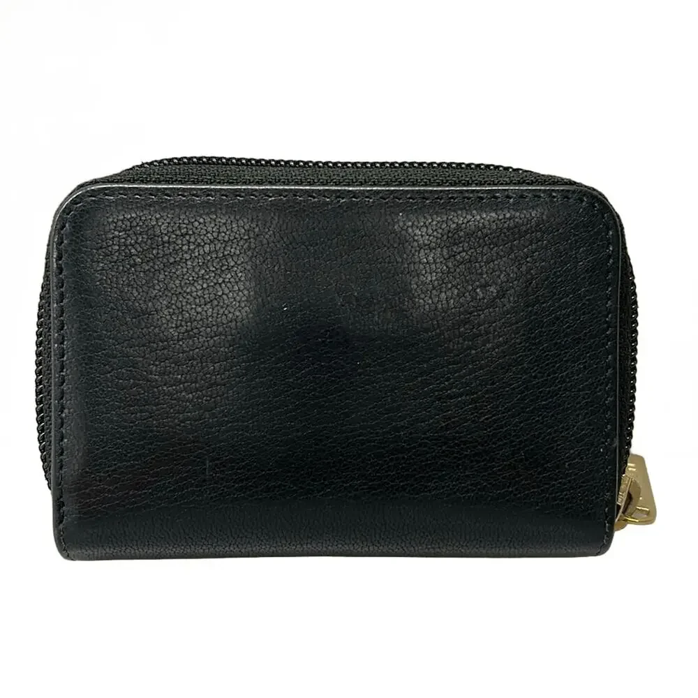 Chanel Coin Case Black Gold